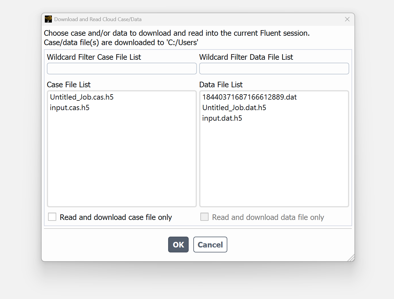 Read cloud case/data